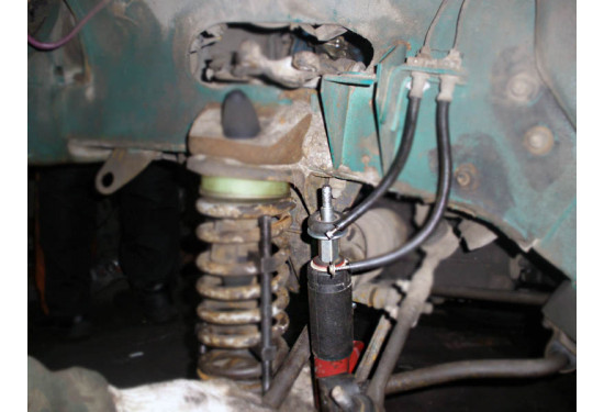 Удлинители передних амортизаторов ВАЗ НИВА, LADA 4x4, Chevrolet Niva на 40 мм