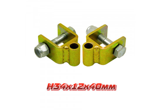 Удлинители амортизаторов ВАЗ НИВА, LADA 4x4, Chevrolet Niva, Mitsubishi Delica, Mitsubishi Pajero и Mitsubishi Pajero Sport на 40 мм