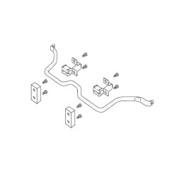 Проставки заднего стабилизатора поперечной устойчивости для Suzuki Escudo/Vitara 1997-2005 (под лифт 60 мм)