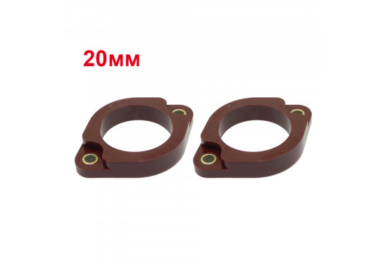 Удлинители задних амортизаторов для Mitsubishi Outlander, Lancer, ASX, Delica D5 и Citroen C-Crosser на 20 мм