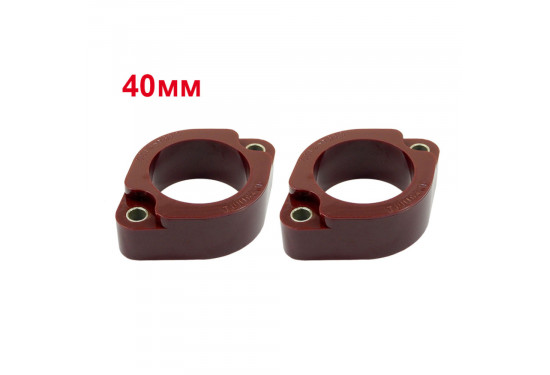 Удлинители задних амортизаторов для Mitsubishi Outlander, Lancer, ASX, Delica D5 и Citroen C-Crosser на 40 мм