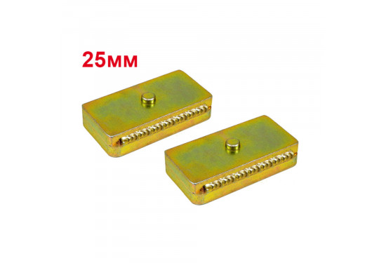 Проставки рессора-мост 25 мм для Mitsubishi L200 2006-2015, Citroen Jumper, Peugeot Boxer и Fiat Ducato