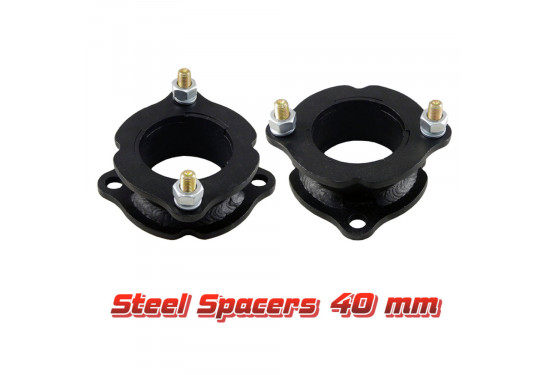 Проставки над передними стойками 40 мм для Chevrolet TrailBlazer 2001-2010 (под лифт 50 мм)