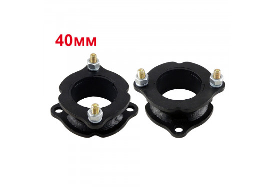 Проставки над передними стойками 40 мм для Chevrolet TrailBlazer 2001-2010 (под лифт 50 мм)
