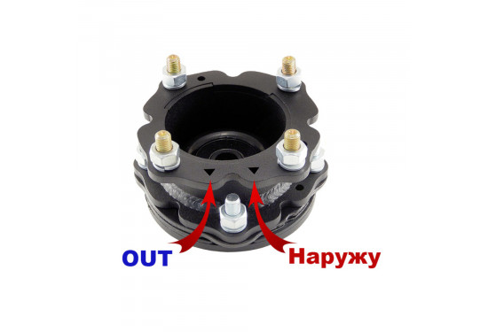 Проставки над передними стойками 35 мм для Toyota LC 200/300, Toyota Tundra 2007-2021 и Lexus LX450d/LX570 (под лифт 50-60 мм)