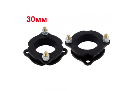 Проставки над передними стойками 30 мм для Chevrolet TrailBlazer 2001-2010 (под лифт 40 мм)