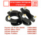 Проставки над передними стойками 30 мм для Toyota LC Prado 90, 4Runner/Surf 185 и Toyota Tundra 1999-2007 (под лифт 50 мм)