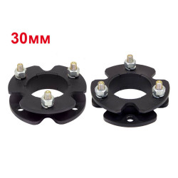 Проставки над передними стойками 30 мм для Toyota LC Prado 90, 4Runner/Surf 185 и Toyota Tundra 1999-2007 (под лифт 50 мм)