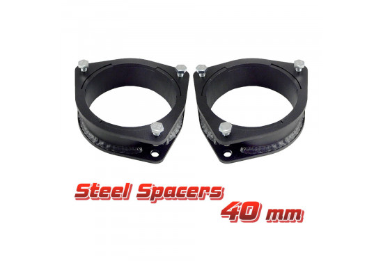 Проставки над передними стойками 40 мм для Nissan X-Trail, Nissan Qashqai, Nissan Juke и Nissan Serena (под лифт 50 мм)