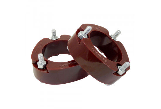 Проставки над передними стойками 40 мм для Nissan Patrol Y62, Infiniti QX56/QX80, Nissan Armada и Nissan Titan (под лифт 65 мм)