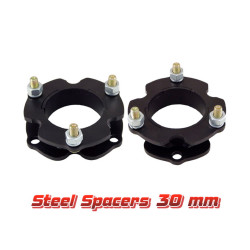 Проставки над передними стойками 30 мм для Toyota LC Prado 120/150, 4Runner/Surf 215/285, Fortuner, Hilux и FJ Cruiser (под лифт 50 мм)