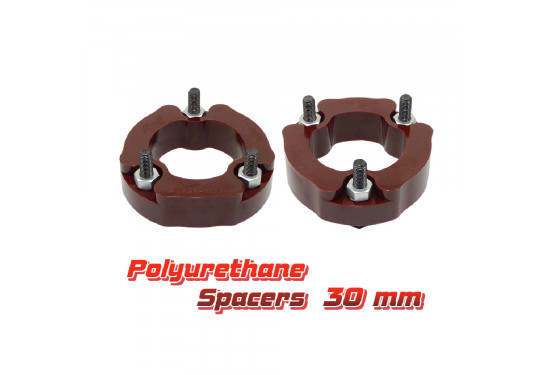 Проставки над передними стойками 30 мм для Nissan Pathfinder R51, Nissan Navara D40, Nissan Xterra N50 и Mercedes-Benz X-Class (под лифт 40 мм)