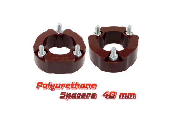 Проставки над передними стойками 40 мм для Nissan Pathfinder R51, Nissan Navara D40, Nissan Xterra N50 и Mercedes-Benz X-Class (под лифт 50 мм)