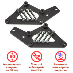 Проставки под чашки передних пружин для лифта 60 мм ВАЗ НИВА, LADA 4x4, Chevrolet Niva