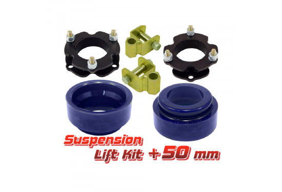 Лифт комплект проставок подвески для Toyota LC Prado 120/150, 4Runner/Surf 215/285 и Toyota FJ Cruiser под лифт 50 мм