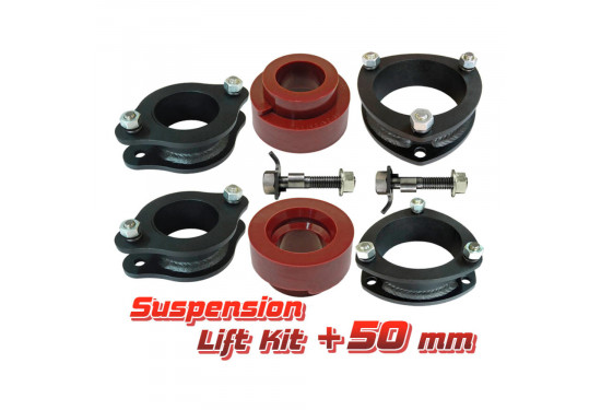 Лифт комплект проставок подвески для Mitsubishi Outlander, Mitsubishi Delica D5, Citroen C-Crosser и Peugeot 4007 под лифт 50 мм