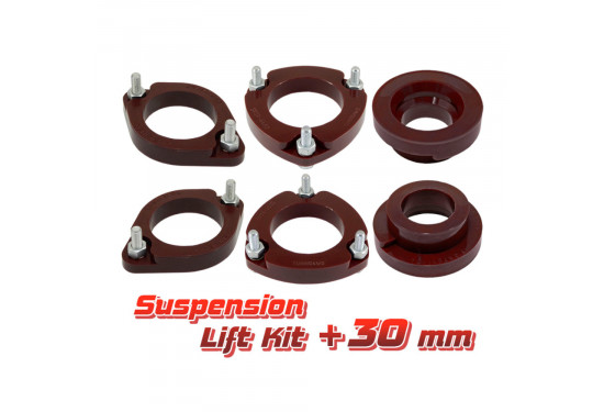 Лифт комплект проставок подвески для Mitsubishi Outlander, Mitsubishi Delica D5, Citroen C-Crosser и Peugeot 4007 под лифт 30 мм