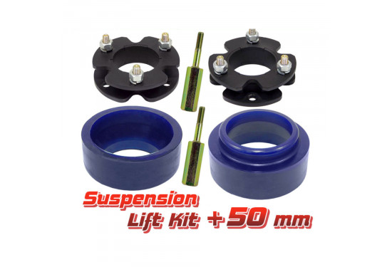 Лифт комплект проставок подвески для Toyota LC Prado 90/95 и 4Runner/Surf 180/185 под лифт 50 мм