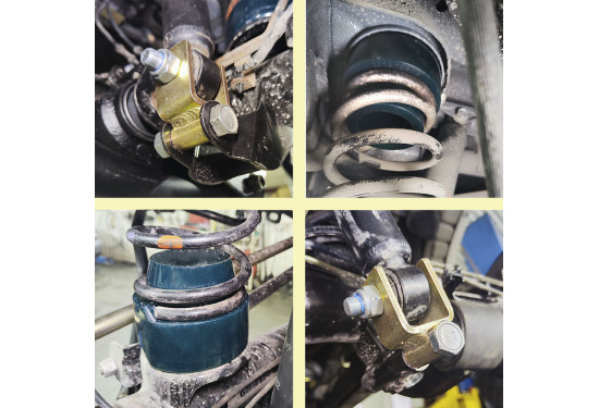 Лифт комплект проставок подвески для Suzuki Jimny 1998-2023 под лифт 50 мм