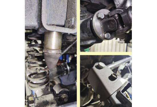 Лифт комплект проставок подвески для Suzuki Jimny 1998-2023 под лифт 50 мм