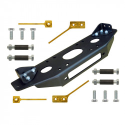 Площадка под лебёдку в штатный бампер Suzuki Jimny (JB33/JB43) 1998-2005 верхнее расположение