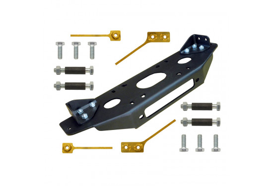 Площадка под лебёдку в штатный бампер Suzuki Jimny (JB33/JB43) 1998-2005 верхнее расположение