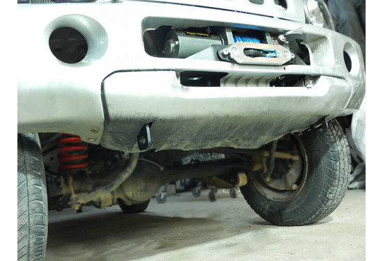 Площадка под лебёдку в штатный бампер Suzuki Jimny (JB33/JB43) 1998-2005 верхнее расположение