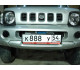 Площадка под лебёдку в штатный бампер Suzuki Jimny (JB33/JB43) 1998-2005 верхнее расположение