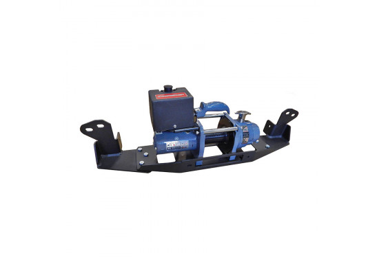 Площадка под лебёдку в штатный бампер Nissan Navara D40 2005-2015 и Nissan Pathfinder R51 2005-2015