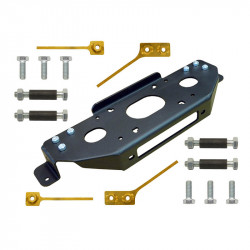 Площадка под лебёдку в штатный бампер Suzuki Jimny (JB33/JB43) 1998-2005 нижнее расположение