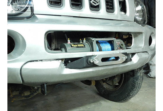 Площадка под лебёдку в штатный бампер Suzuki Jimny (JB33/JB43) 1998-2005 нижнее расположение