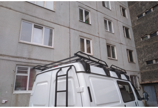 Разборный багажник на крышу для ГАЗ Газель и ГАЗ Соболь