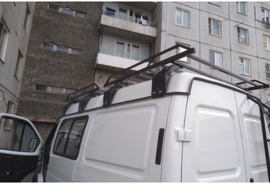 Разборный багажник на крышу для ГАЗ Газель и ГАЗ Соболь