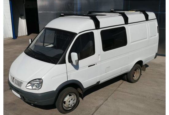 Поперечные дуги на крышу для ГАЗ Газель и ГАЗ Соболь (к-т 2 шт)