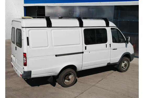 Поперечные дуги на крышу для ГАЗ Газель и ГАЗ Соболь (к-т 2 шт)