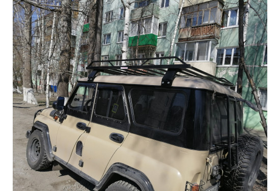 Разборный багажник на крышу для УАЗ 3151 и УАЗ Хантер