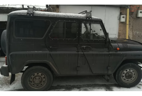 Поперечные дуги на крышу для УАЗ 3151 и Хантер (к-т 2 шт)