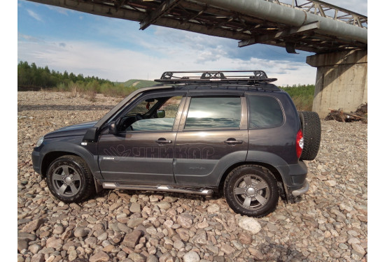 Багажник на крышу для Chevrolet NIVA и LADA Niva Travel