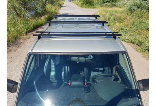 Поперечные дуги на крышу для УАЗ Патриот (к-т 3 шт)