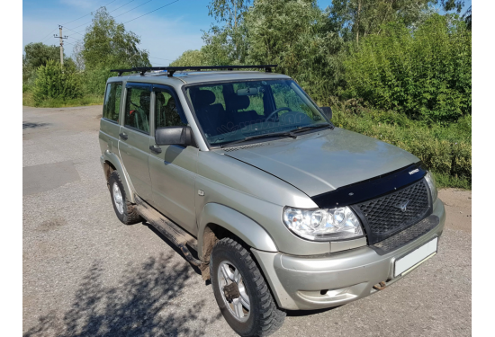 Поперечные дуги на крышу для УАЗ Патриот (к-т 3 шт)