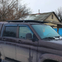 Багажник-платформа на крышу для УАЗ Патриот Пикап и УАЗ Профи (пассажирский 5-ти местный)