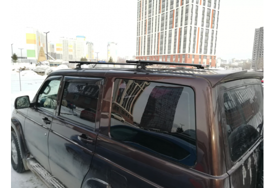 Поперечные дуги на крышу для УАЗ Патриот Пикап, УАЗ ПРОФИ и УАЗ Патриот (к-т 2 шт)