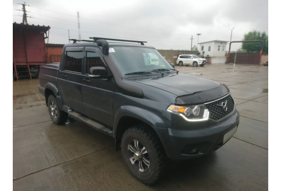 Поперечные дуги на крышу для УАЗ Патриот Пикап, УАЗ ПРОФИ и УАЗ Патриот (к-т 2 шт)