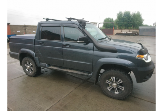 Поперечные дуги на крышу для УАЗ Патриот Пикап, УАЗ ПРОФИ и УАЗ Патриот (к-т 2 шт)