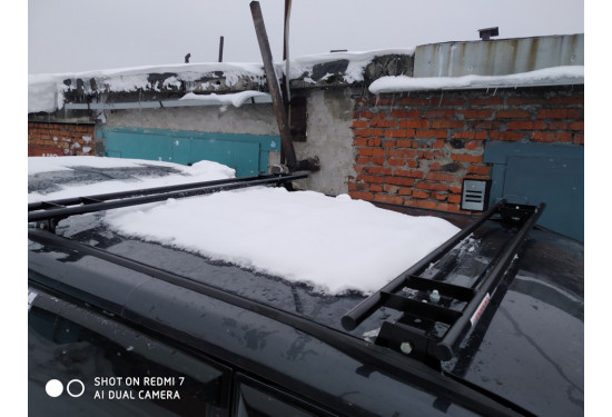 Поперечные дуги на крышу для УАЗ Патриот Пикап, УАЗ ПРОФИ и УАЗ Патриот (к-т 2 шт)