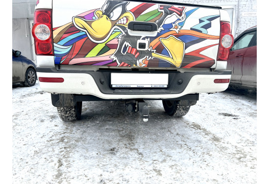 Фаркоп для Toyota Hilux 2015+, Jac T6 2018+, JAC T8 PRO 2020+ и Sollers ST6 2023+