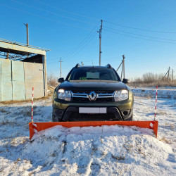 Снегоуборочный отвал 1,85 м для Renault Duster с АПО (быстросъемный)