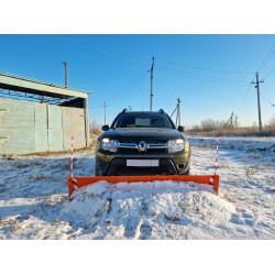 Снегоуборочный отвал 1,85 м для Renault Duster с АПО (быстросъемный)