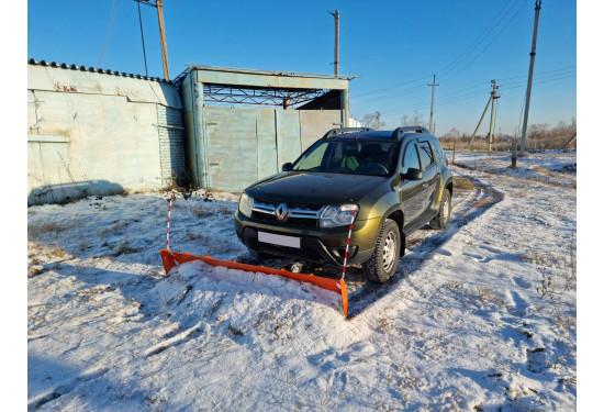 Снегоуборочный отвал 1,85 м для Renault Duster с АПО (быстросъемный)