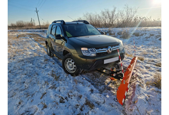 Снегоуборочный отвал 1,85 м для Renault Duster с АПО (быстросъемный)